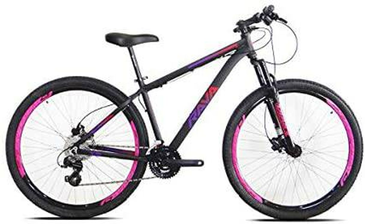 Fashion Bicicleta Aro 29 Rava Pressure 21v Freio a Disco Preto