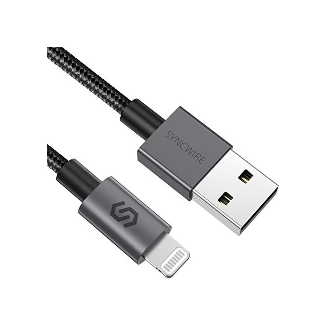 Productos Syncwire Cable Lightning de Cargador para iPhone 1M [Certificado MFi] Cable Cargador