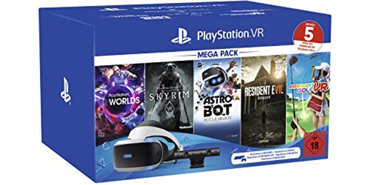 Social Playstation VR Mega Pack 2, VR-Brille INKL. Camera