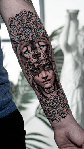 Beautiful tattoo done by Daniel Silva