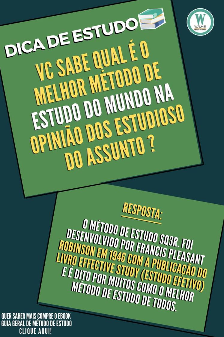 Moda Dicas de estudo