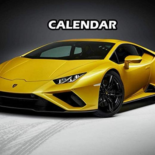 Lamborghini Huracan Calendar 2021 Weekly Planner Journal Notebook