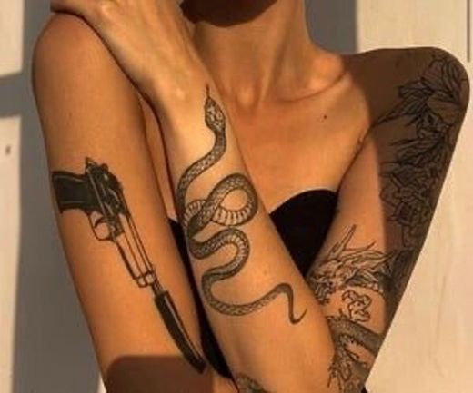 Tattoo snake 