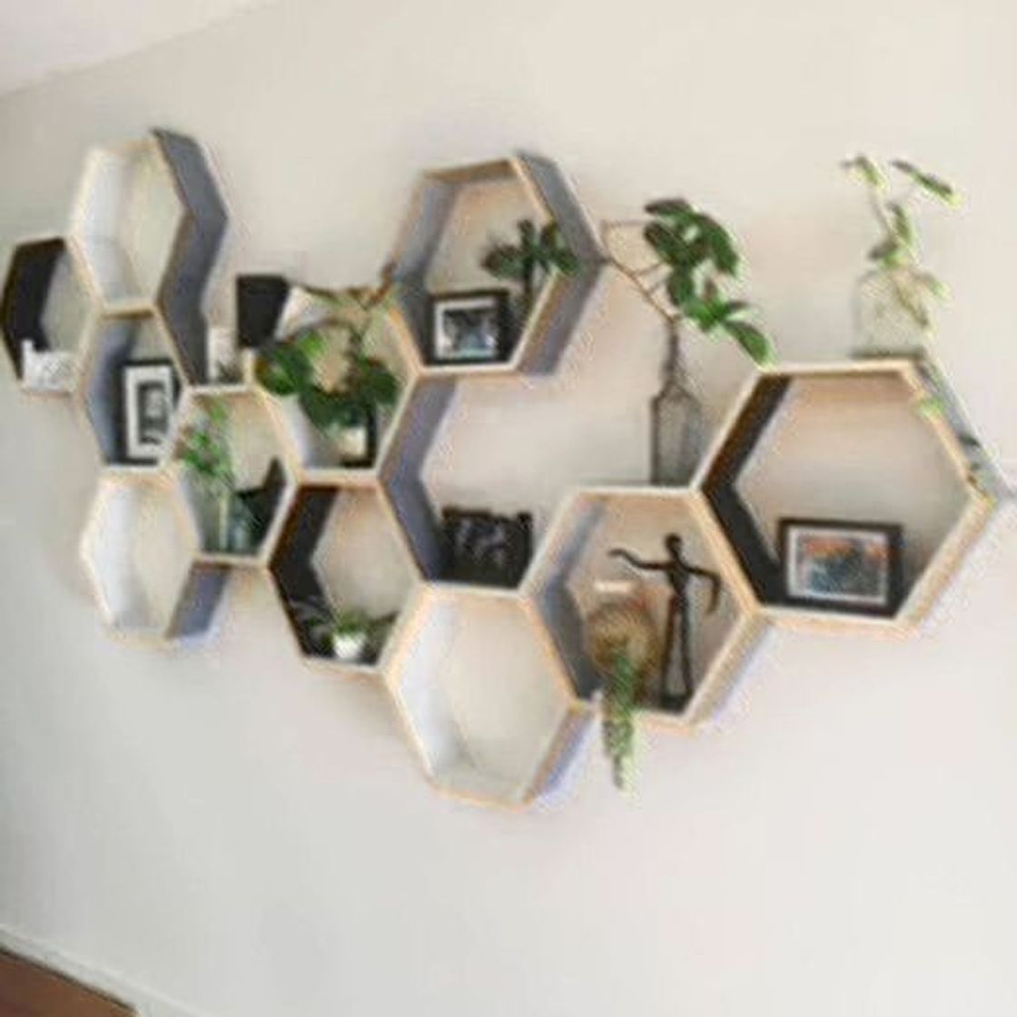 Social Estante hexagonal