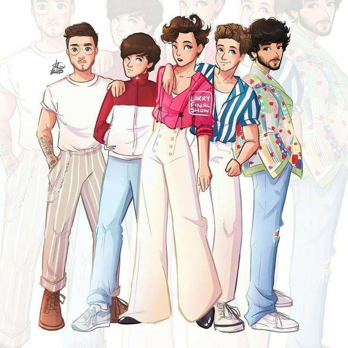 Moda One direction solo careers 💙💚💛❤️🇨🇮