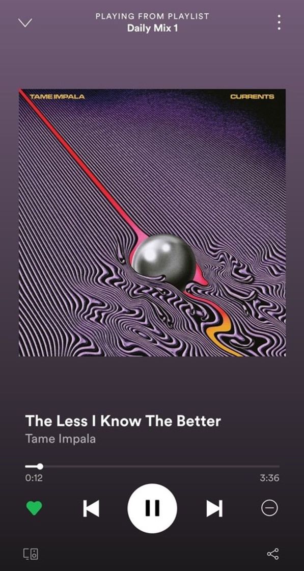 Music tame impala-the less i know the better 