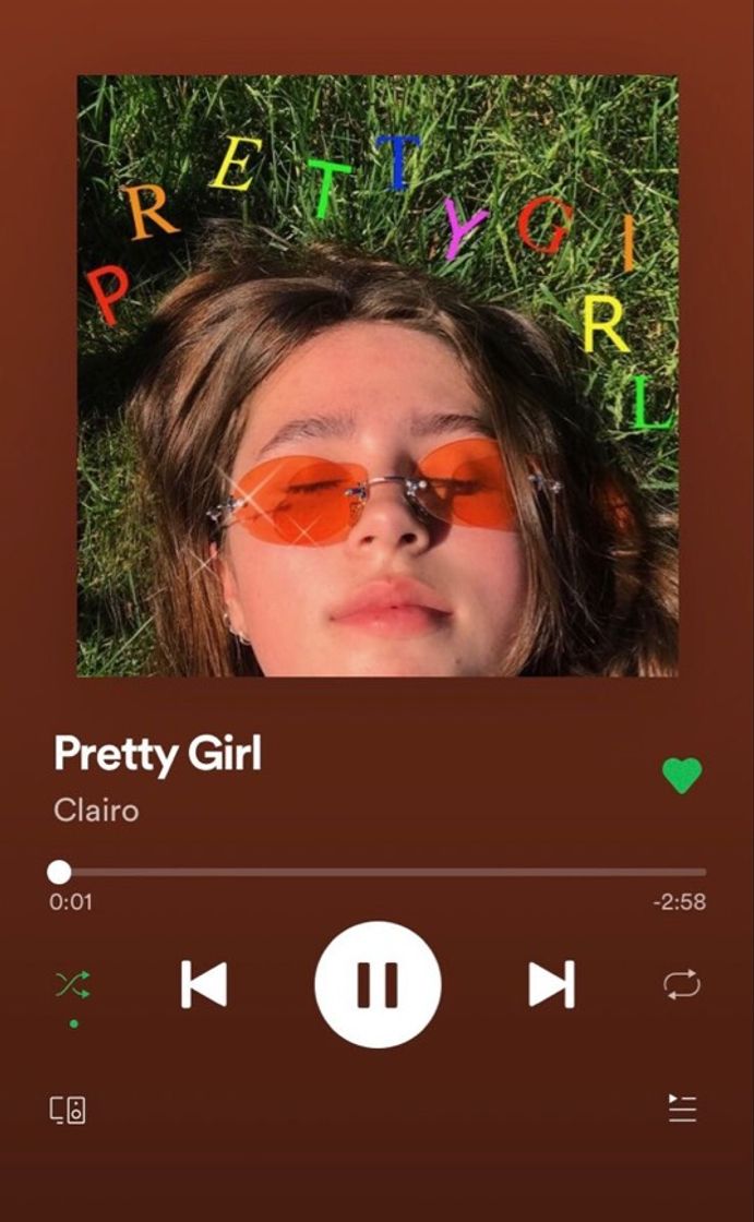 Canción Clairo Pretty girl 