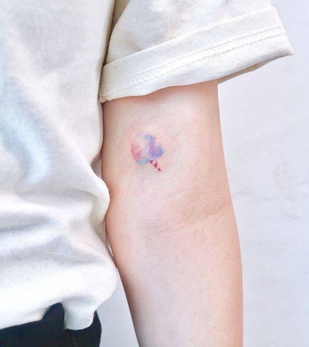 Social Tattoo de algodão doce 😻