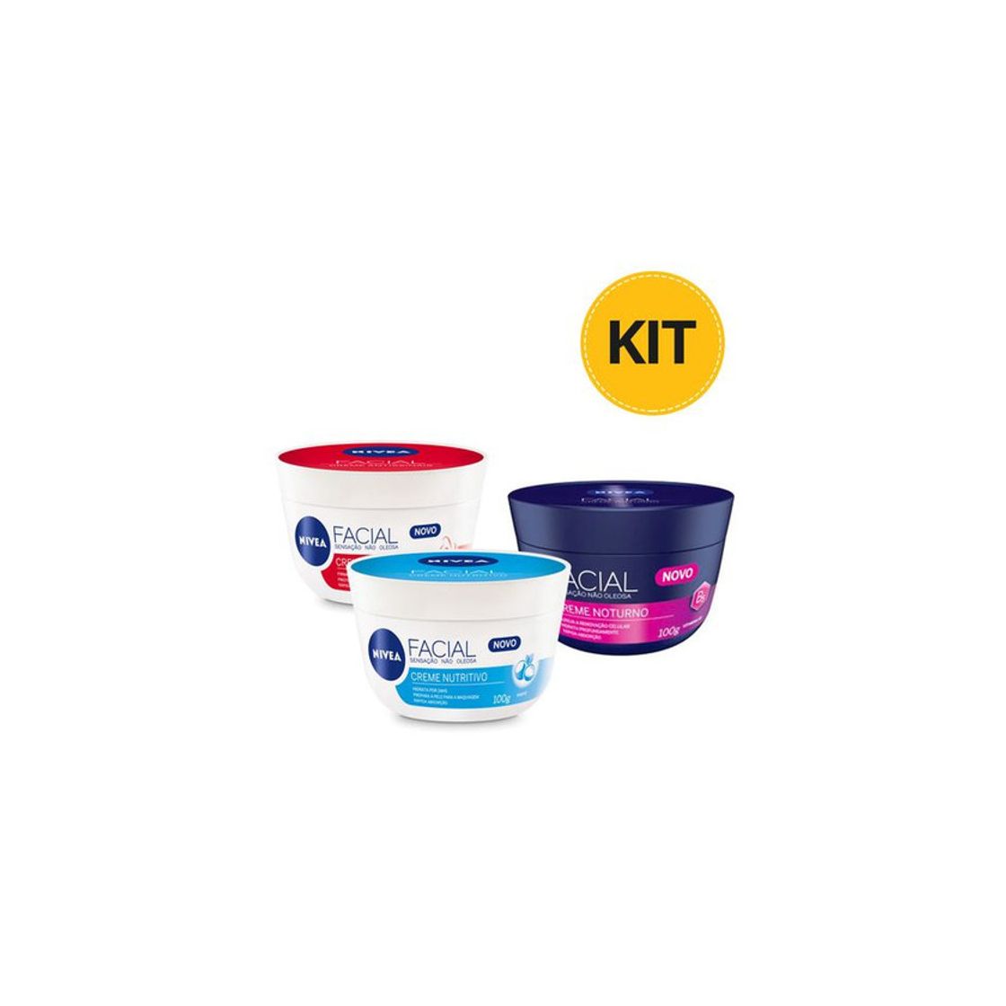 Social creme nivea facial 