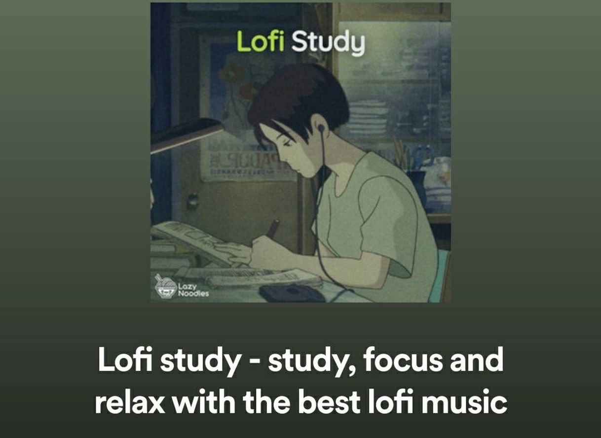 Moda Playlist lofi, para estudo 