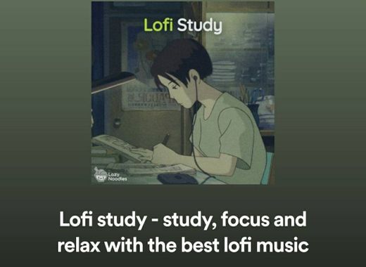 Playlist lofi, para estudo 