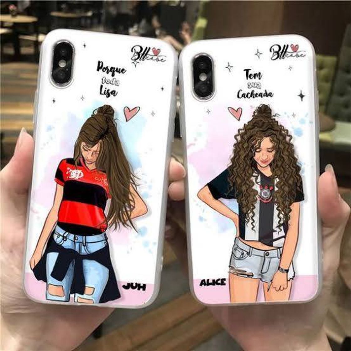 Moda Capinha amizade ❤️👭