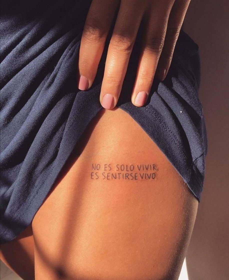 "Não é apenas viver, é sentir-se vivo."