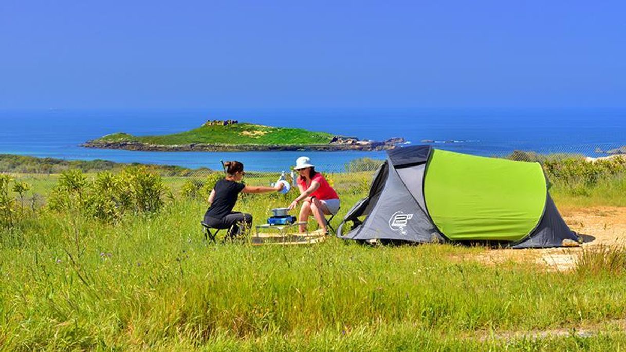 Lugar Parque de Campismo da Ilha do Pessegueiro