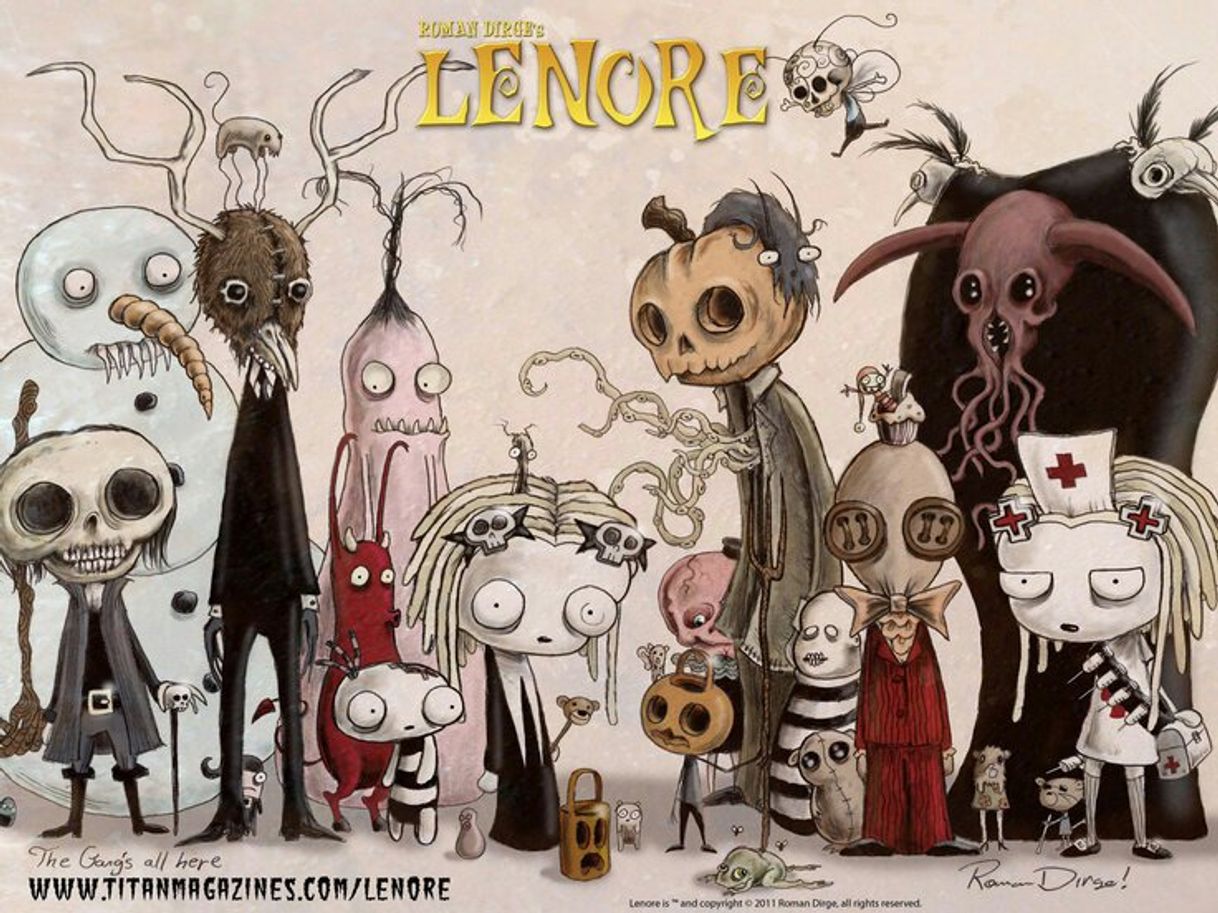 Serie Lenore, the Cute Little Dead Girl