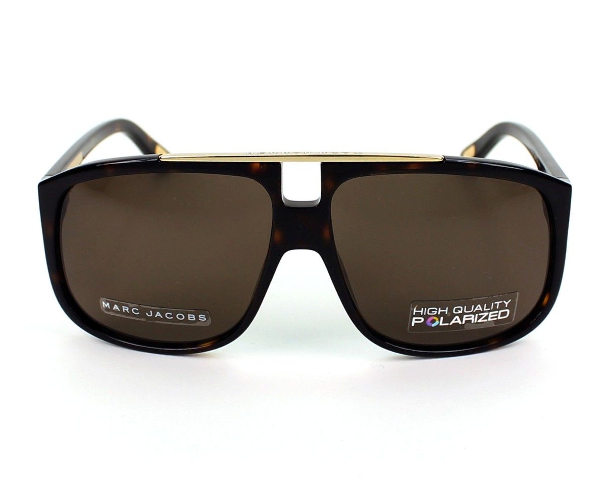 Lugar Marc Jacobs MJ 252/S JS 086 60 Gafas de sol, Marrón