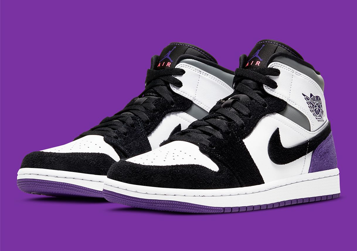 Fashion Air Jordan 1 Mid Union Purple