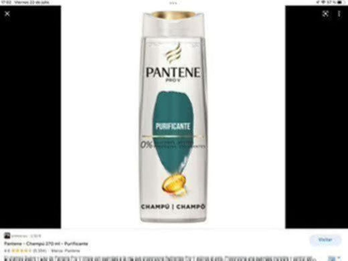 Beauty Pantene Suave y Liso Champú para Cabello con Tendencia al Encrespamiento