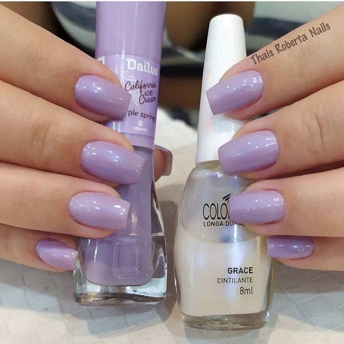 Fashion Esmalte Dailus roxo pastel 