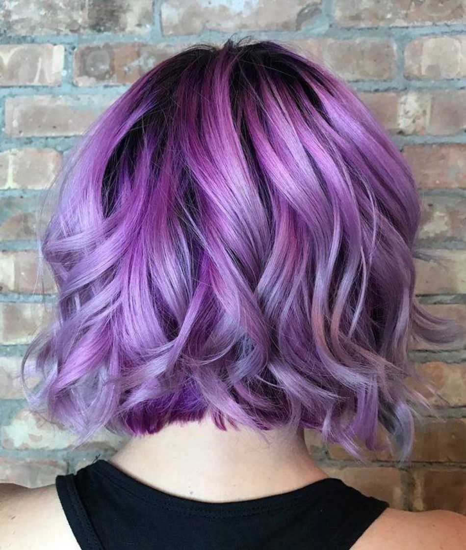 Moda Purple hair✨