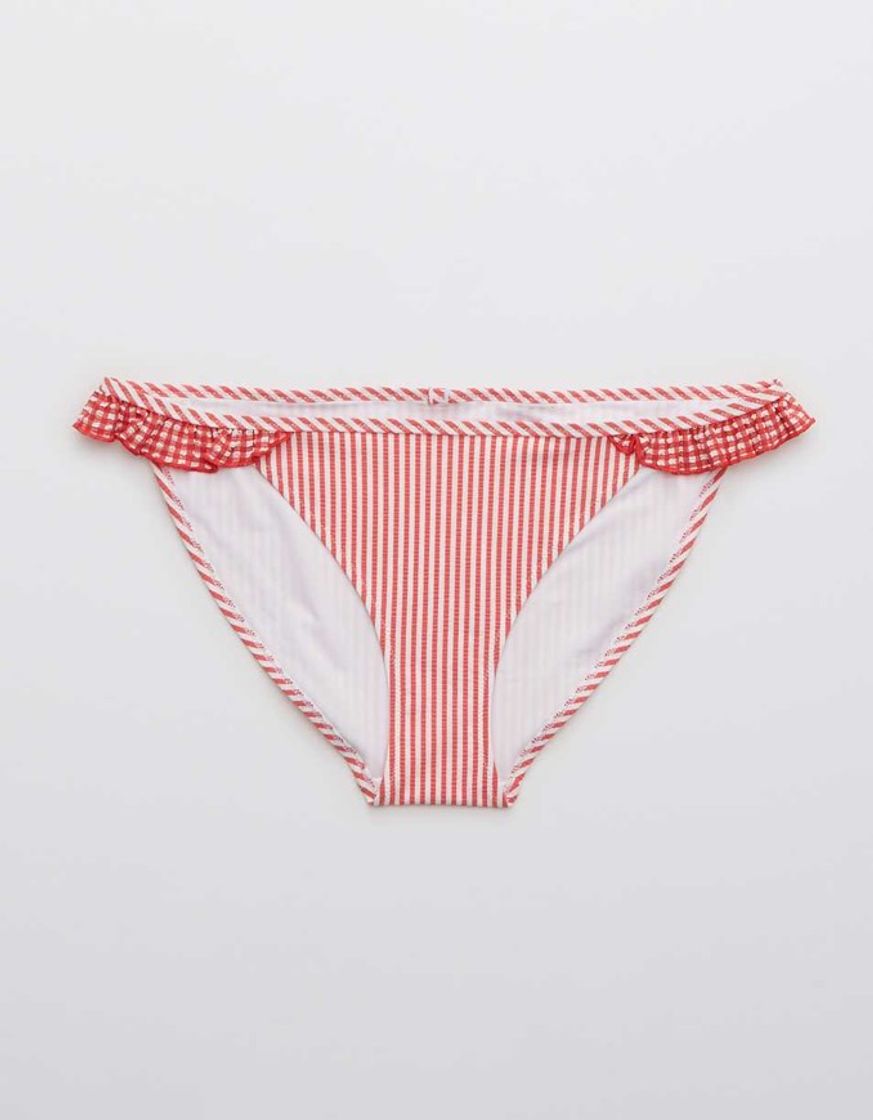 Moda Bottom Ruffled Croqué Bikini | Aerie