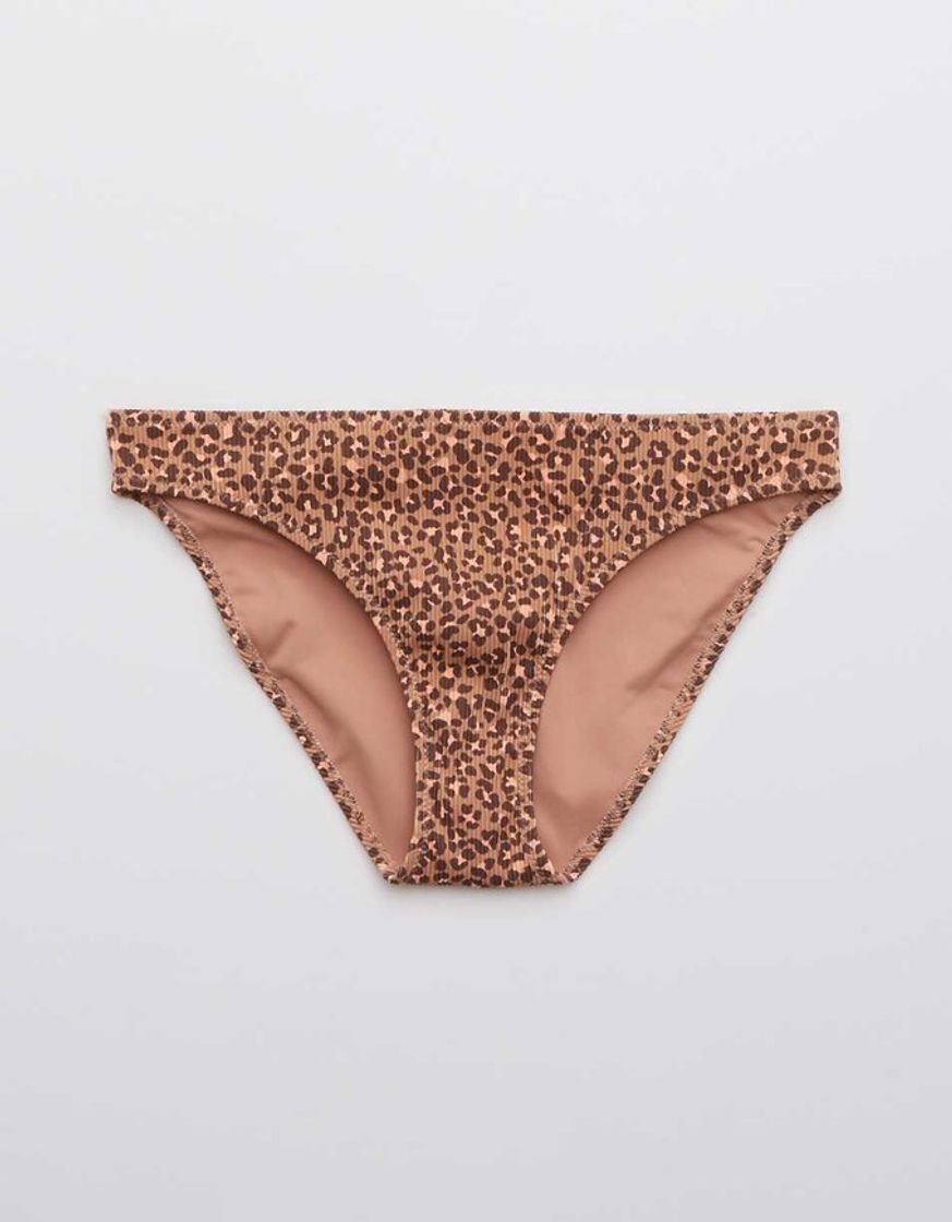 Moda Leopard Stretch Bikini Bottom | Aerie