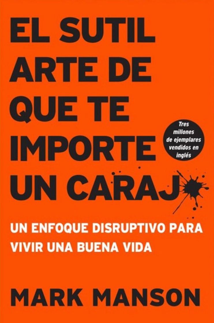 Libros El sutil arte de que te importa un carajo | Mark Manson