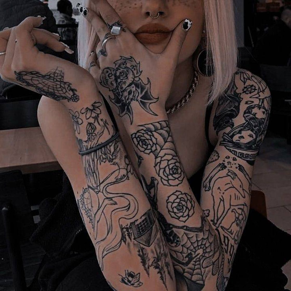 Social Tatuagens grunge 