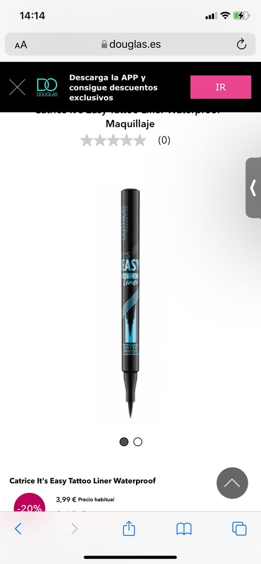 Belleza Eye liner waterproof