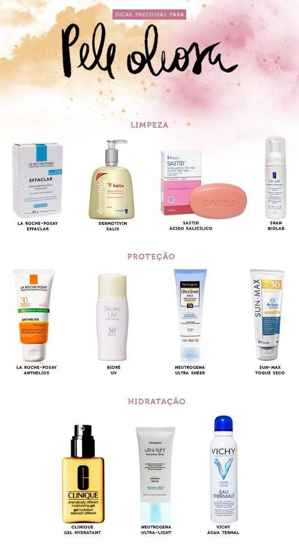 Fashion Produtos para pele oleosa