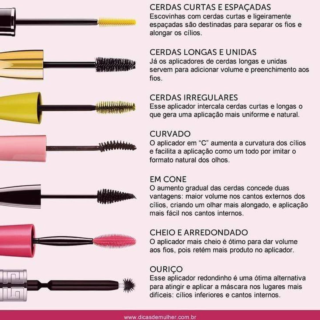 Moda Mascaras de Cílios