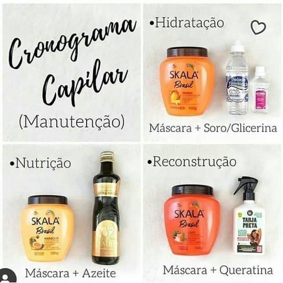 Moda Cronograma Capilar