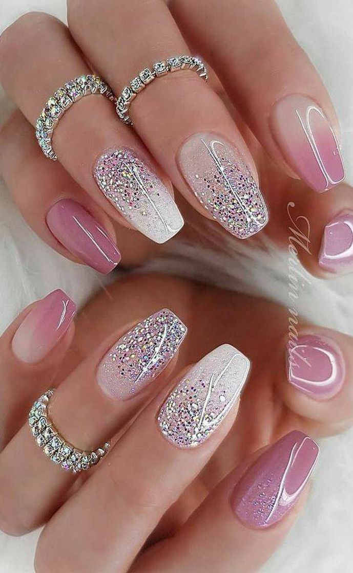 Fashion Pink nails