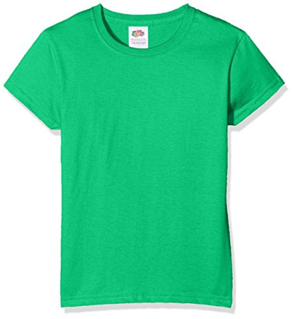 Product Fruit of the Loom SS079B, Camiseta Para Niños, Verde