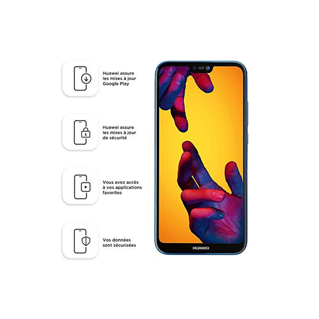 Social Huawei P20 Lite - Smartphone DE 5.8"