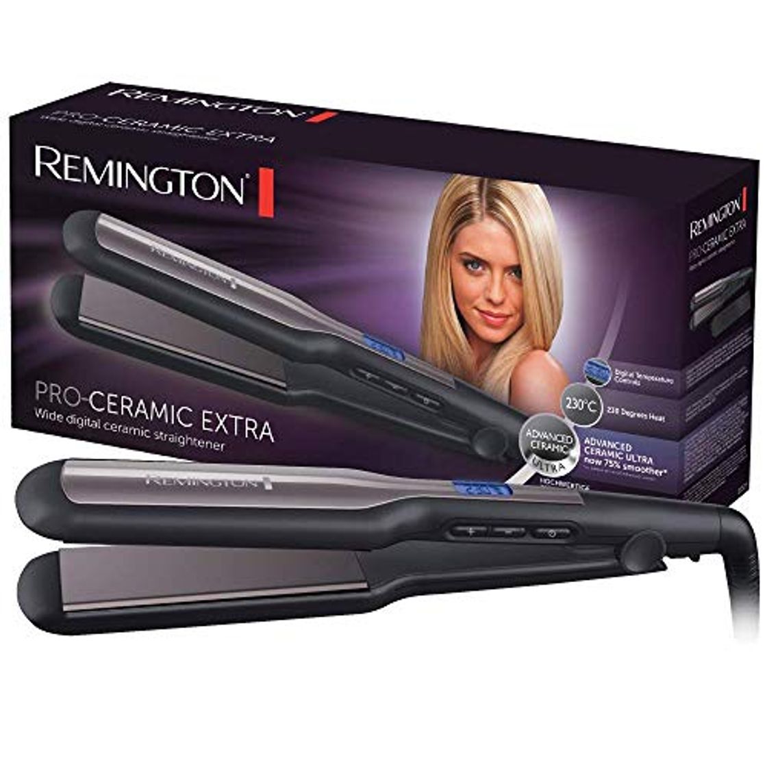 Social Remington S5525 Pro Ceramic Extra - Plancha de pelo
