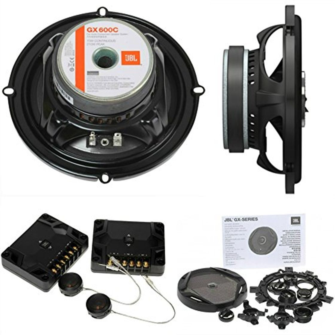 Social 2 JBL GX600C Kit de Sistema de 2 vías 6.5" 16.50 cm