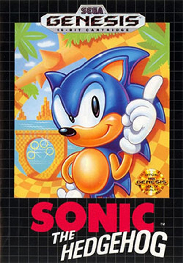 Moda Sonic the Hedgehog megadrive