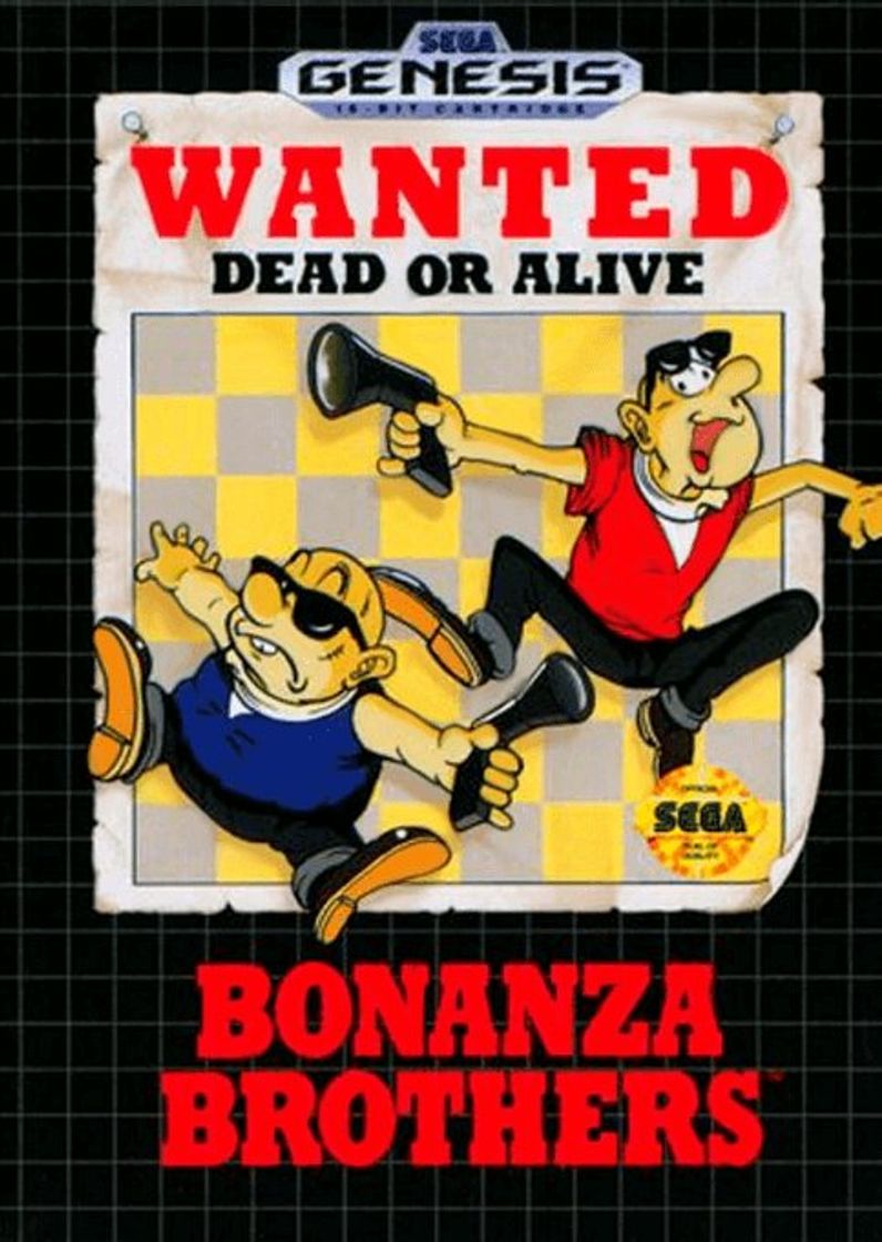 Moda  Bonanza Bros megadrive