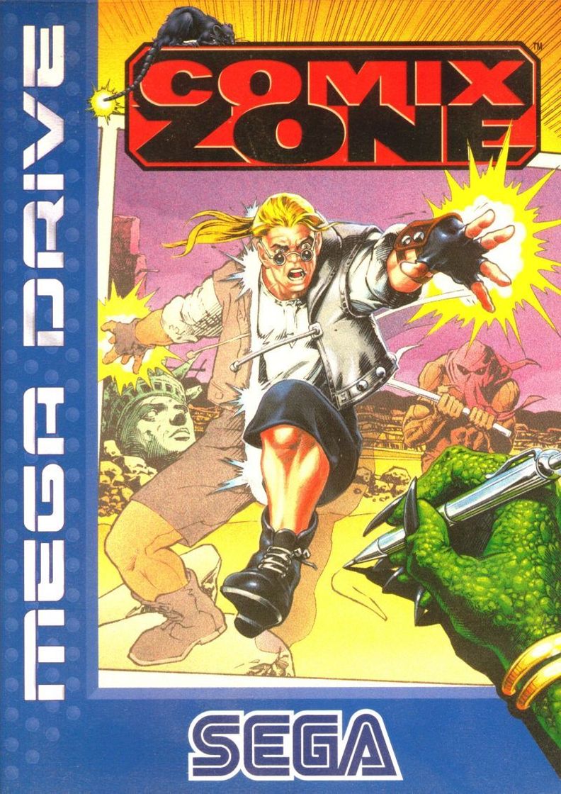 Moda Comix zone mega drive