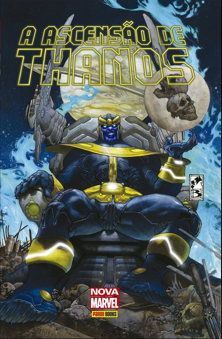 Moda HQ Marvel ascenção de Thanos