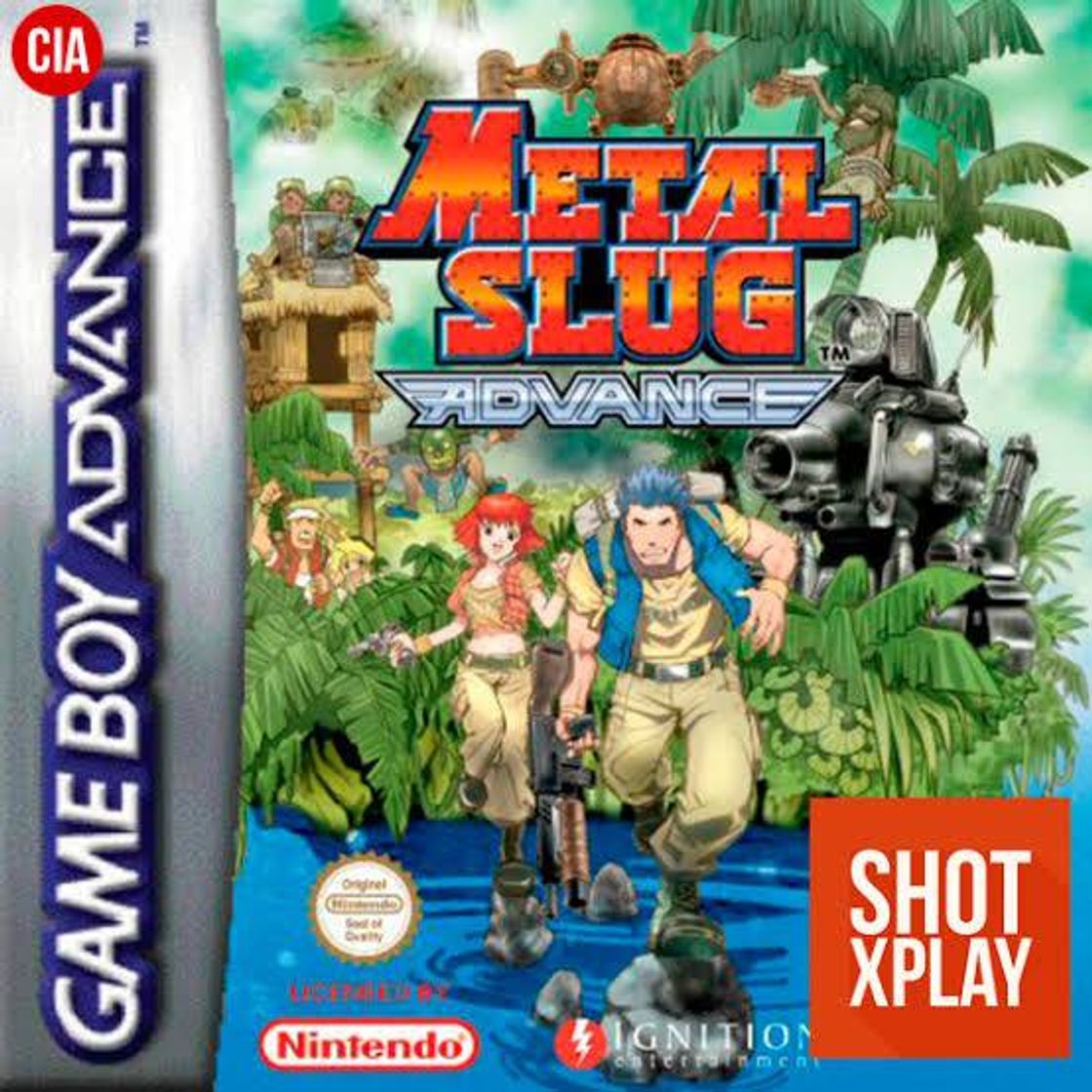 Moda Metal Slug Advance gba