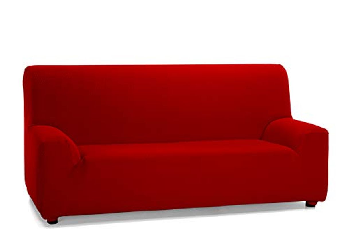 Productos Martina Home Tunez - Funda elástica para sofá, Rojo, 3 Plazas