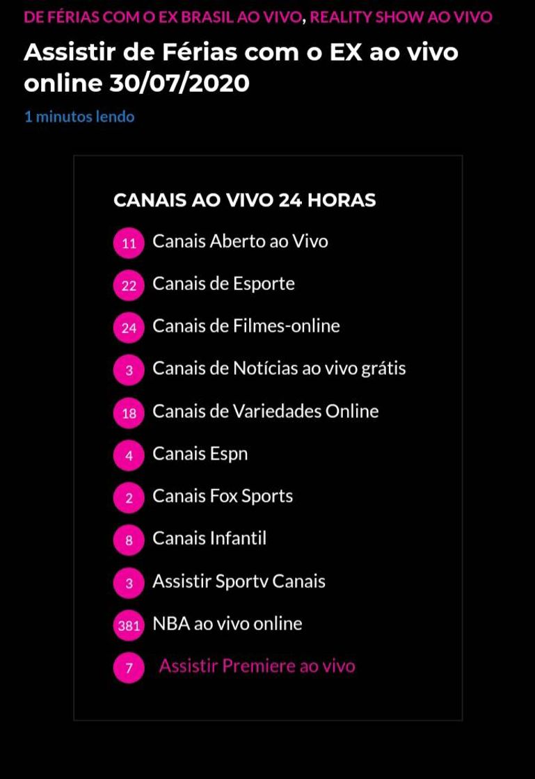 Moda Assistir Ao Vivo Online HD Grátis 24 horas