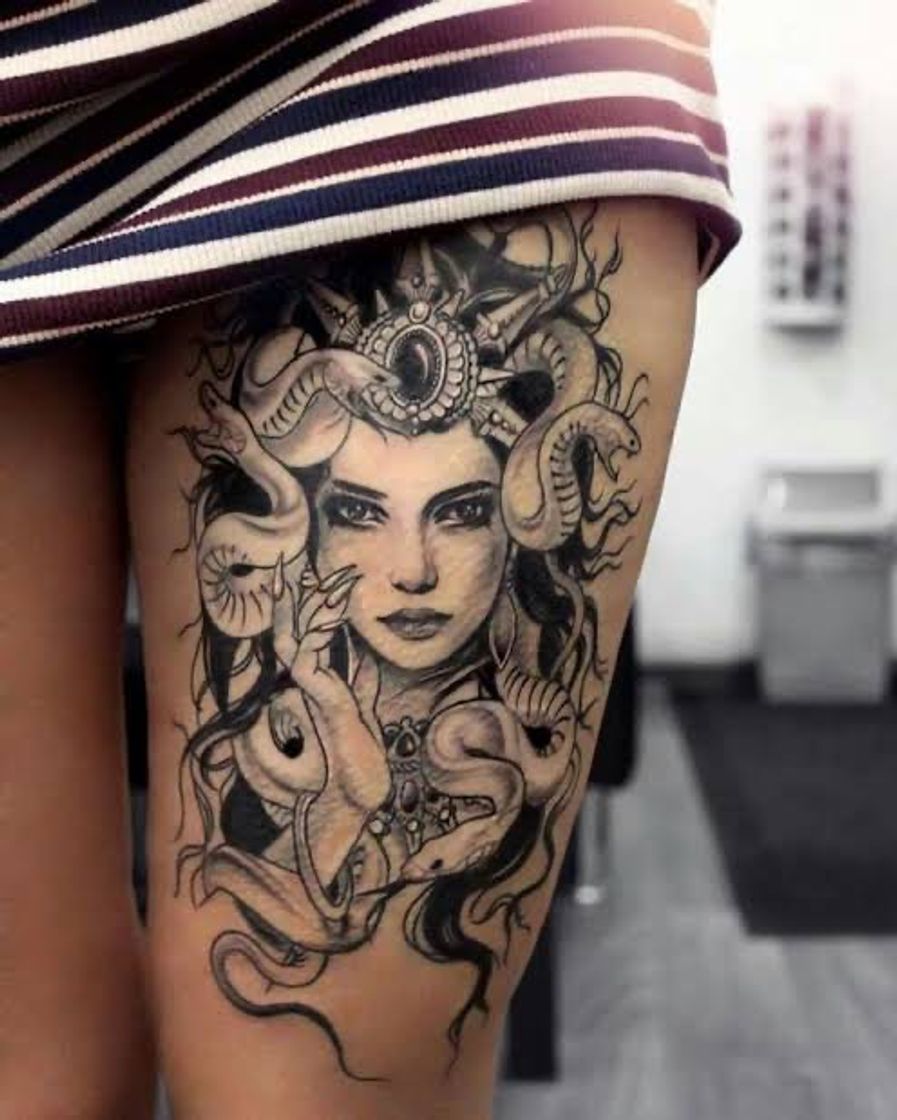 Fashion Tatoo de medusa 