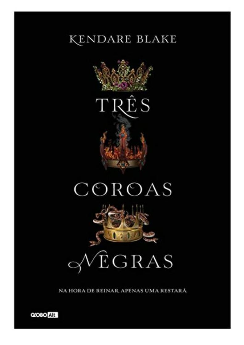 Book Livro tres coroas negras