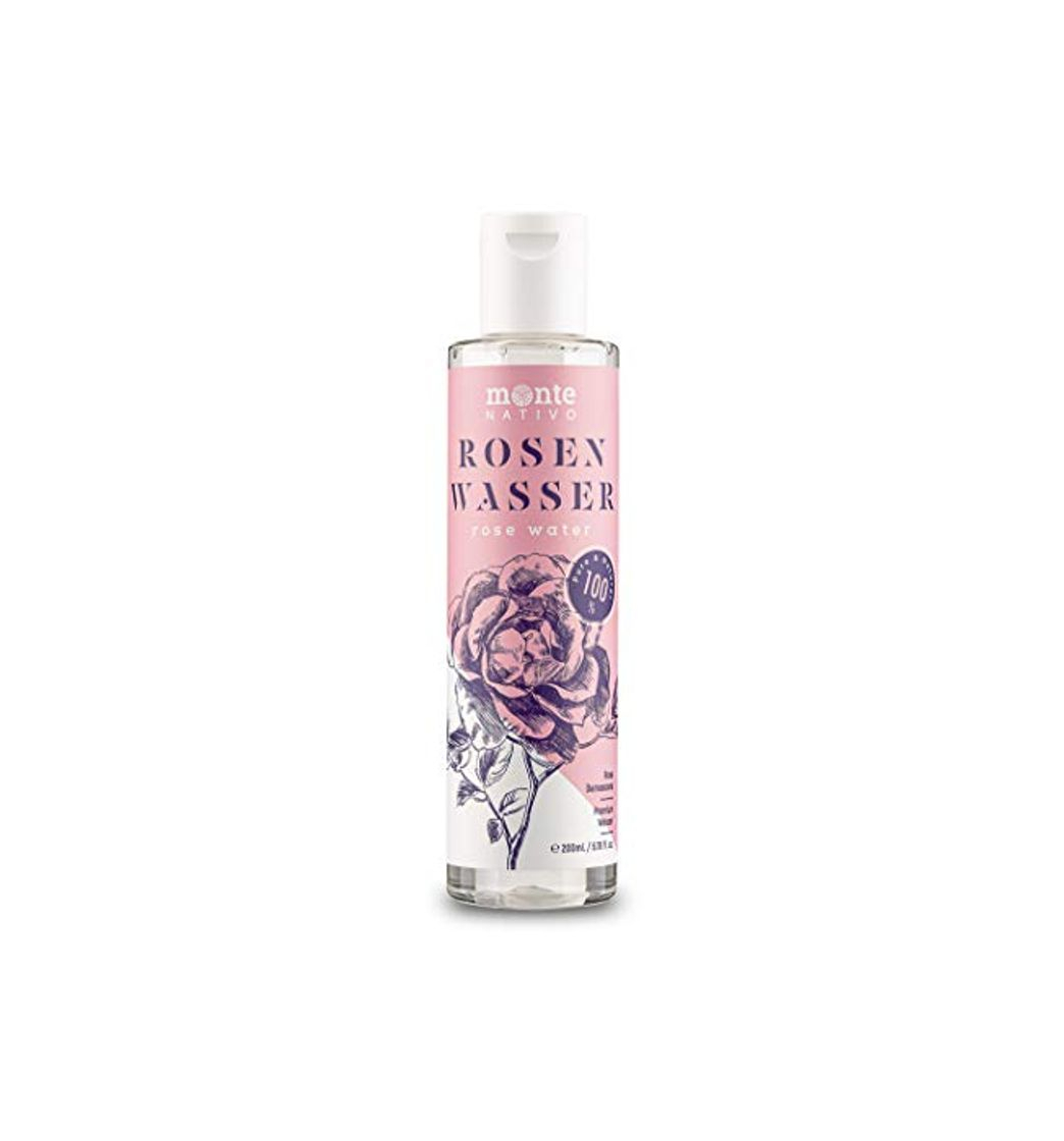 Social MonteNativo Agua de Rosas Natural 200 ml – Hidrolato de Rosas 100%
