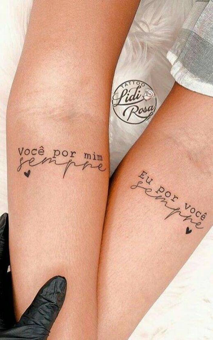 Social TATUAGEM DE CASAL