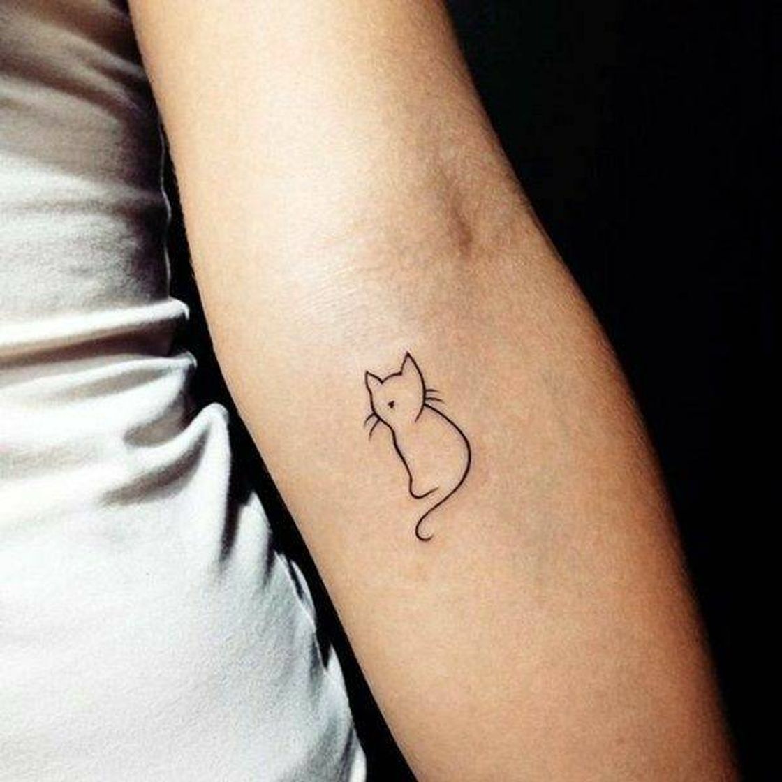 Fashion Tatuagem pequena e delicada