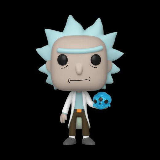 Figura Funko Pop! - Rick Con Calavera De Cristal - Rick Y Morty ...